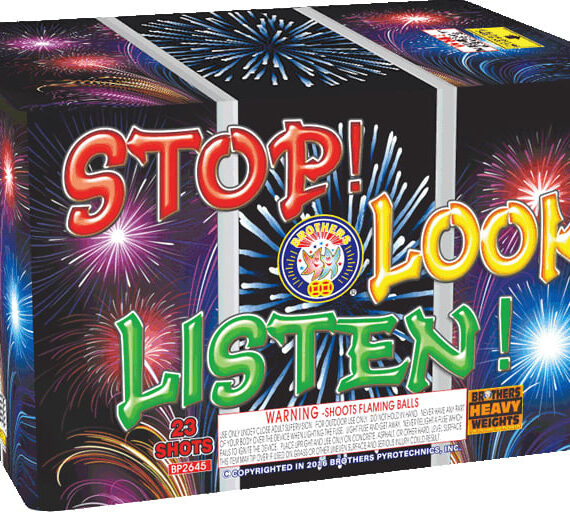 STOP LOOK LISTEN 23 SHOT (EACH)