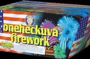 ONEHECKUVA FIREWORK 53 SHOTS (EACH)