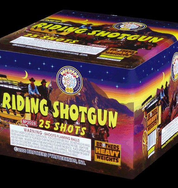 RIDING SHOTGUN 25 SHOT (EACH)