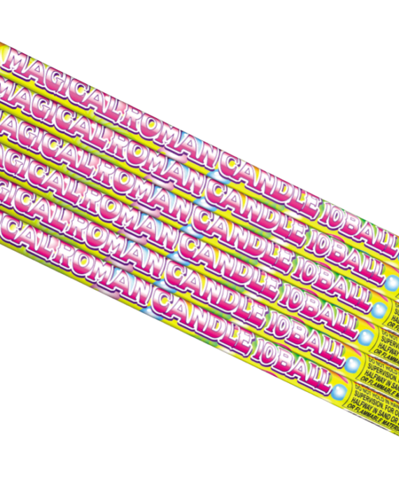 ROMAN CANDLE 10 BALL  (EACH)