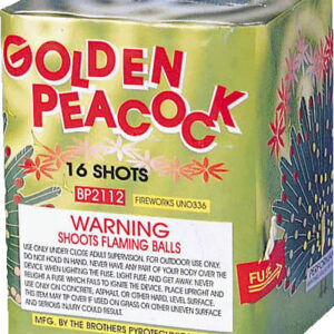 GOLDEN PEACOCK 16 SHOT (EACH)