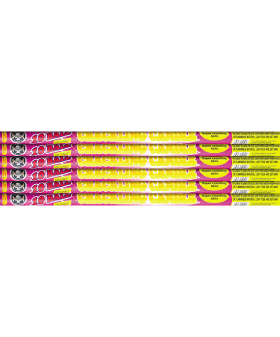 10 BALL CRACKLING CANDLE CUTTING EDGE (EACH)