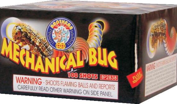 MECHANICAL BUG 100 SHOTS (MILLENNIUM BUG) (EACH)