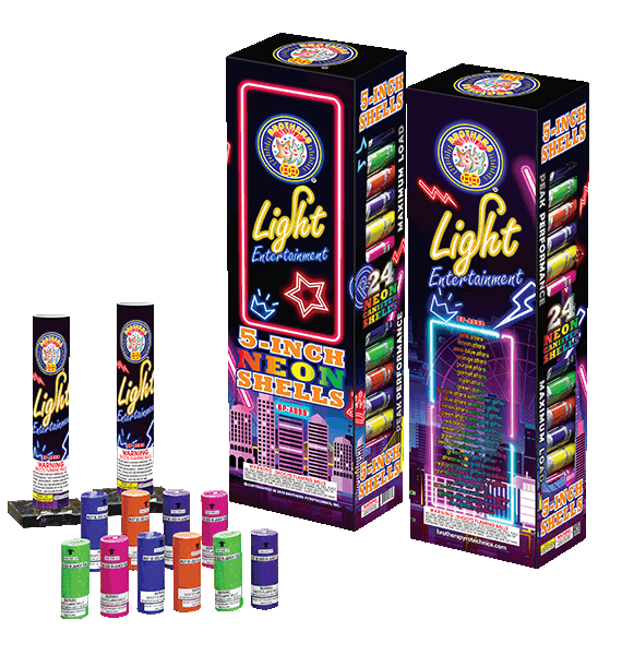 LIGHT ENTERTAINMENT 5'' CANISTER (EACH)