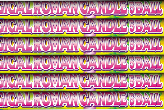5 BALL ROMAN CANDLE